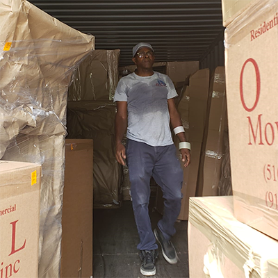 OCL Moving Inc. boxes